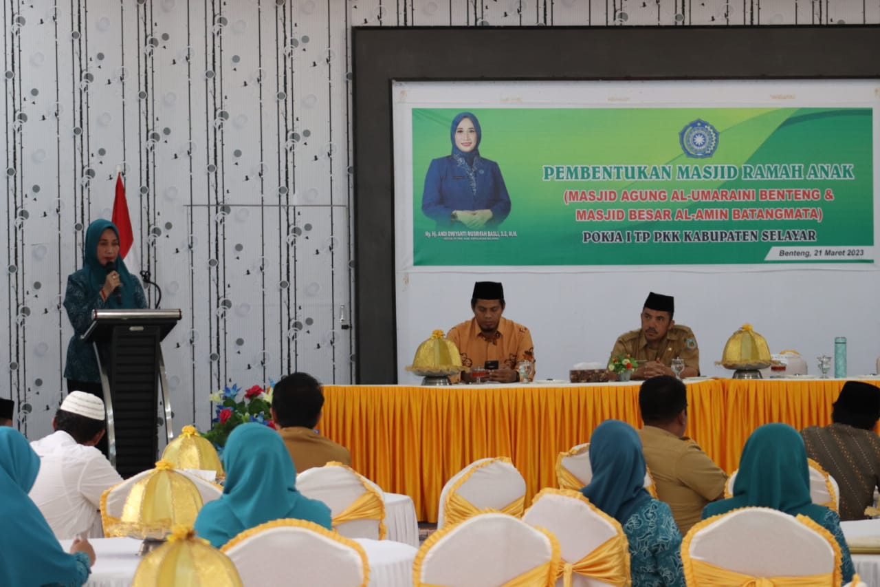 TP PKK Kepulauan Selayar Deklarasikan Masjid Ramah Anak